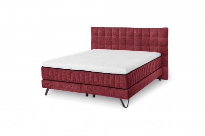 Baldwin von set one by Musterring - Boxspringbett 180 KTC red berry