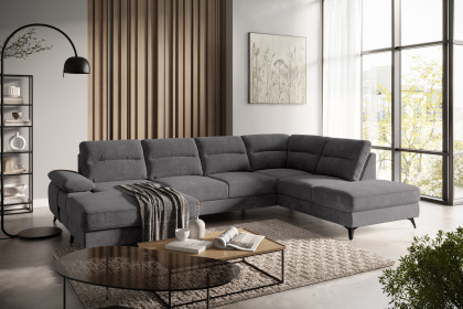 Flavia von COTTA - Couchgarnitur rechts graphite