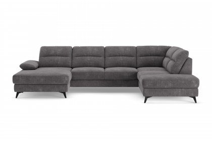 Flavia von COTTA - Couchgarnitur rechts graphite