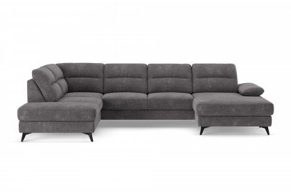 Flavia von COTTA - Couchgarnitur links graphite