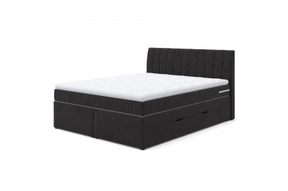Shark von COTTA - Boxspringbett black