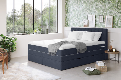 Shark von COTTA - Boxspringbett dark-blue