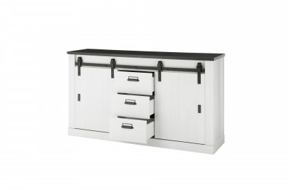 Sherwood von IMV Steinheim - Sideboard in Pinie Weiß Nachbildung