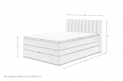 Shark von COTTA - Boxspringbett elephant