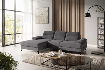 Flavia von COTTA - Polstergarnitur links graphite