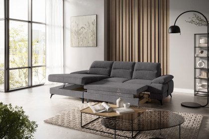 Flavia von COTTA - Polstergarnitur links graphite