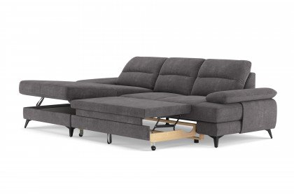 Flavia von COTTA - Polstergarnitur links graphite