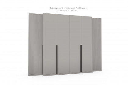 Siena von Rietberger - Kleiderschrank Eiche Furnier mit Deepline-Akzent