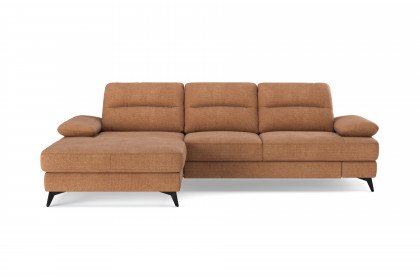 Flavia von COTTA - Sofa links cognac