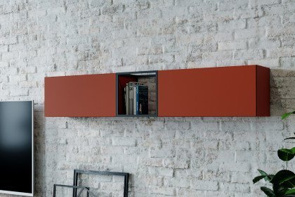 Ducale von MADíA CRAFT - Wohnwand inkarot/ Metall