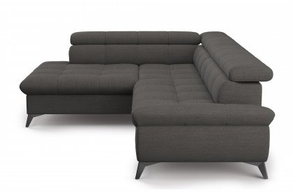 Apollo-LE25 von COTTA - Eckgarnitur links dark-grey