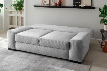 Kathy de Luxe von Nova Via - Einzelsofa warm-grey
