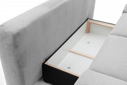 Kathy de Luxe von Nova Via - Einzelsofa warm-grey
