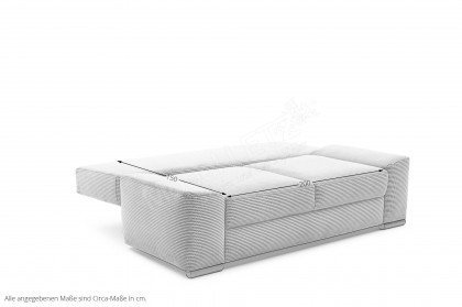Kathy de Luxe von Nova Via - Einzelsofa warm-grey