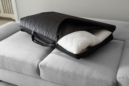 Kathy de Luxe von Nova Via - Einzelsofa warm-grey