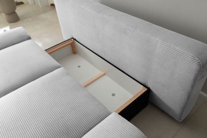 Kathy de Luxe von Nova Via - Einzelsofa warm-grey