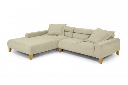 Spring-LE24 von Candy - Couchgarnitur Variante links taupe