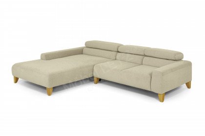 Spring-LE24 von Candy - Couchgarnitur Variante links taupe