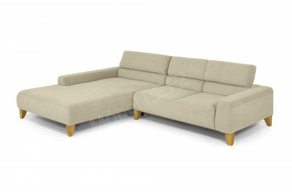 Spring-LE24 von Candy - Couchgarnitur Variante links taupe