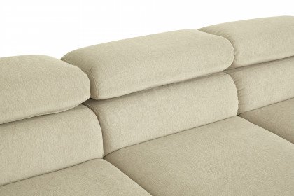 Spring-LE24 von Candy - Couchgarnitur Variante links taupe