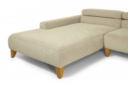 Spring-LE24 von Candy - Couchgarnitur Variante links taupe