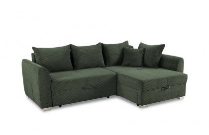 Boomer von Job - Ecksofa Ausführung rechts grün