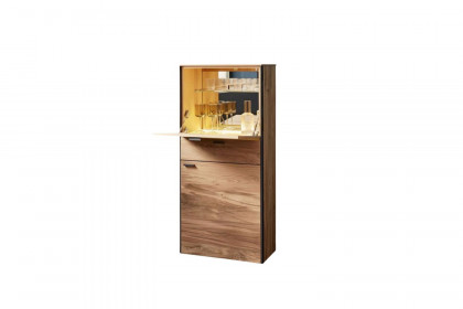Andra-living von SCHÖNER WOHNEN - Highboard Eiche/ anthrazit mit Beleuchtung