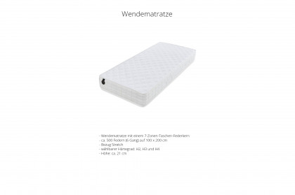 Kubus von DONE.® - Polsterbett in Ivory