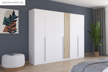 Lamella von Rauch Blue - Schrank grau-metallic - Lamellen Eiche Artisan