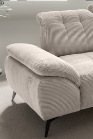 Fiore-LE25 von Benformato - Ecksofa Ausführung rechts beige