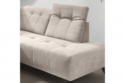 Fiore-LE25 von Benformato - Ecksofa Ausführung rechts beige
