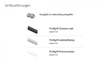 Longline von JUTZLER - Kombi-Kleiderschrank weiß - Eiche mit 2 Regalen