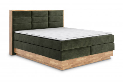 Incana II von COTTA - Boxspringbett 180 x 200 cm hunter mit Bettkasten