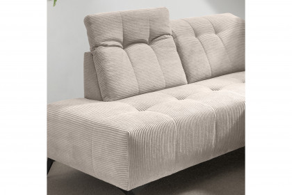 Fiore-LE25 von Benformato - Ecksofa Ausführung links beige