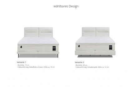 Calma-Dream von DONE.® - Boxspringbett in White