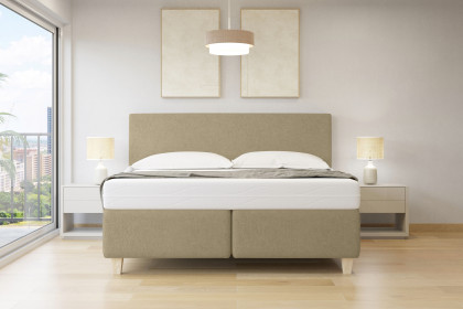 Aktionsbett von Abrilux - Boxspringbett sand