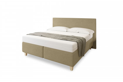 Aktionsbett von Abrilux - Boxspringbett sand