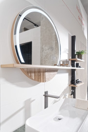 V/lacera von Voglauer - Badezimmer in Taupe/ Granitstein