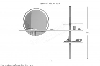 V/lacera von Voglauer - Badezimmer in Taupe/ Granitstein