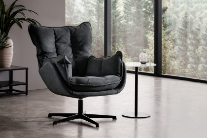 Jules von designwerk - Ledersessel black