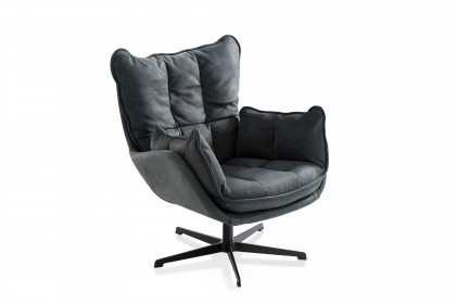 Jules von designwerk - Ledersessel black