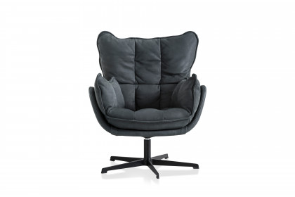 Jules von designwerk - Ledersessel black
