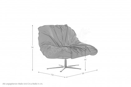 Singapore II von designwerk - Polstersessel black