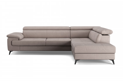 Astra-LE25 von COTTA - Eckcouch rechts sand