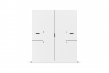 Ticao von Rauch Blue - Kleiderschrank weiß mit Türdämpfung