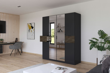 Ticao von Rauch Blue - Schrank mit Spiegel und Türdämpfung
