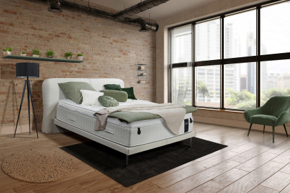 Viano von DONE.® - Boxspringbett in White
