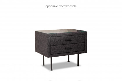 Decuro von ADA Mindful Living - Polsterbett anthracite-grey