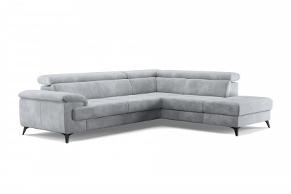 Astra-LE25 von COTTA - Couchgarnitur rechts stone