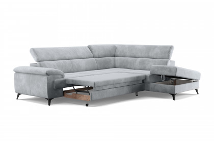 Astra-LE25 von COTTA - Couchgarnitur rechts stone